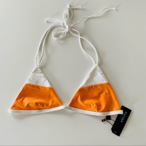 Tavik+ Palm Desert Halter Colorblock Bikini Top M